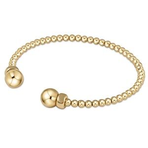 SOLD!! Enewton Classic Gold 3mm Bead Cuff Bracelet